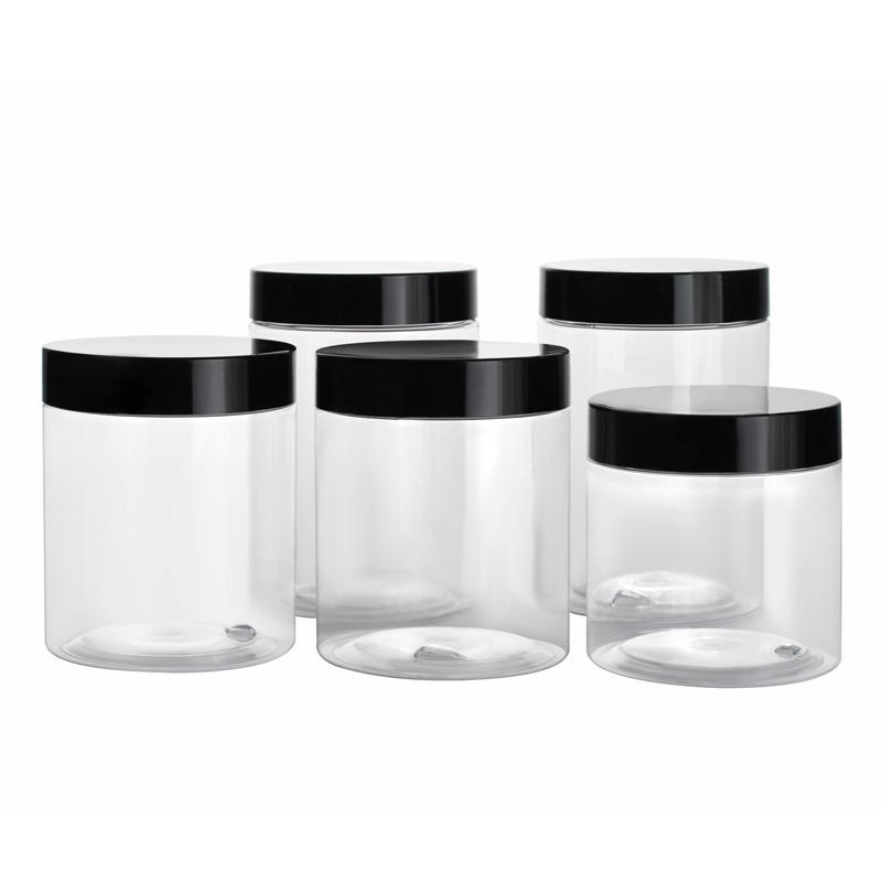 wholesale square plastic jar